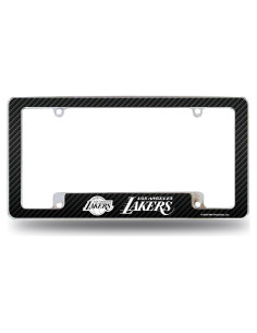 Marco de Placa de Licencia NBA Rico Industries Lakers 30x15cm