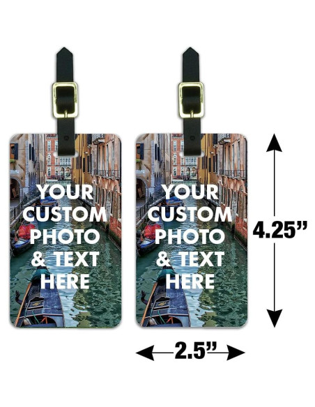 Etiquetas de Equipaje Personalizadas GRAPHICS & MORE - 2 Pzas Etiquetas de Equipaje Personalizadas GRAPHICS & MORE - 2 Pzas