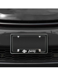 Marco de Placa de Licencia NBA Rico Industries Lakers 30x15cm 2