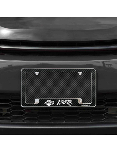 Marco de Placa de Licencia NBA Rico Industries Lakers 30x15cm