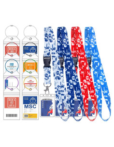 Kit de Soportes de Etiquetas de Equipaje ZHEMEILU 12 Pcs