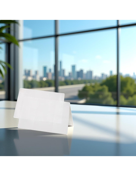 Funda Protectora para Pasaporte BWESOO Transparente Duradera