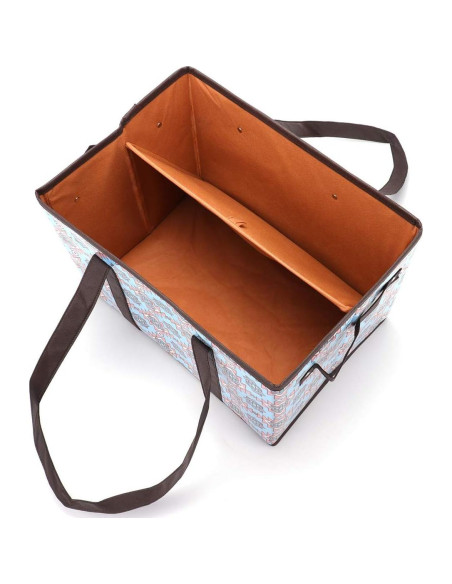 Juego de 3 Bolsas de Compras Reutilizables Geométrico Mágico