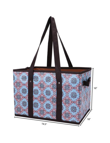 Juego de 3 Bolsas de Compras Reutilizables Geométrico Mágico