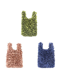 Bolsas de Compras Reutilizables Plegables Oaiyeie 3 Piezas Nylon