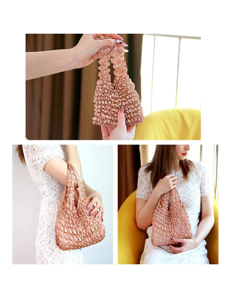 Bolsas de Compras Reutilizables Plegables Oaiyeie 3 Piezas Nylon