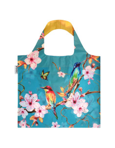 Bolsa Reutilizable Grande Wrapables con Bolsa Exterior - Flores de Cerezo