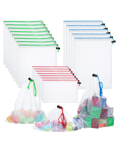 Bolsas Reutilizables Frienda 20 Piezas Malla Organizador