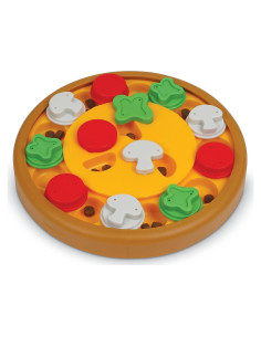Rompecabezas de Golosinas para Perros Brightkins Pizza 30.8cm