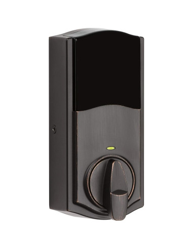 Cerradura Electrónica Kwikset 914 SmartCode Bronce Veneciano
