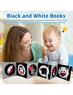 Set de Juguetes Montessori Dulsaera 7 en 1 para Bebés 0-6 Meses 2