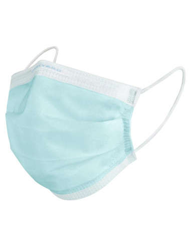 Mascarilla Desechable Halyard FLUIDSHIELD 2 Azul Nivel 2 - Caja 50