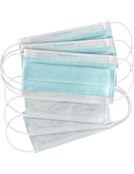 Mascarilla Desechable Halyard FLUIDSHIELD 2 Azul Nivel 2 - Caja 50