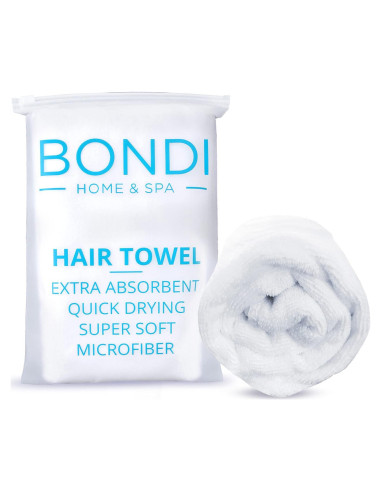 Toalla de Microfibra XL Bondi SPA - Seca Cabello Rápido 106x56cm