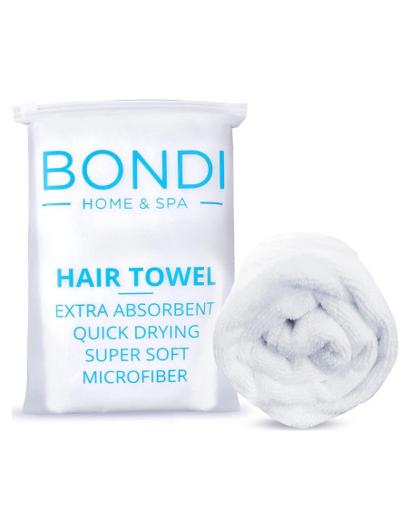 Toalla de Microfibra XL Bondi SPA - Seca Cabello Rápido 106x56cm
