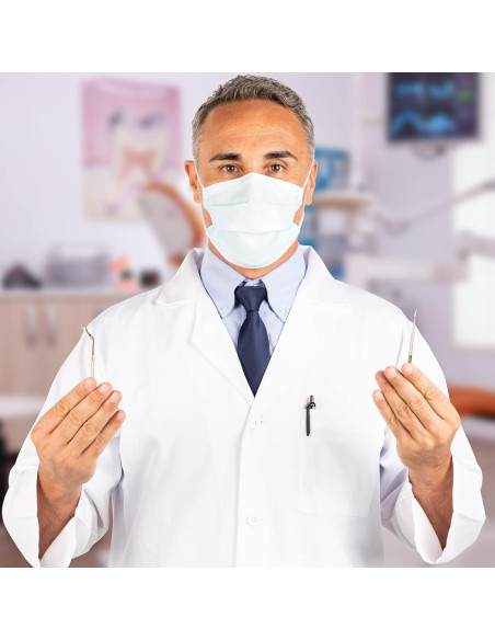 Mascarilla Desechable Halyard FLUIDSHIELD 2 Azul Nivel 2 - Caja 50