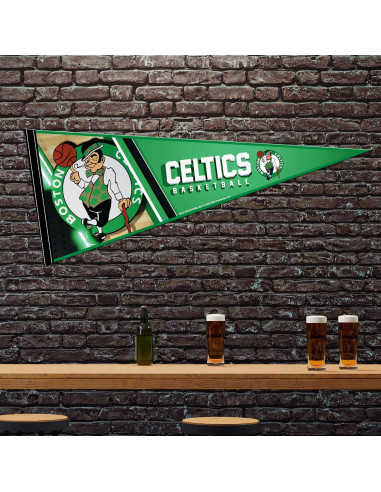 Banderín de Fieltro Rico Industries Boston Celtics 30x76 cm