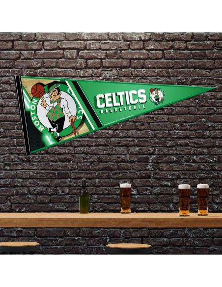 Banderín de Fieltro Rico Industries Boston Celtics 30x76 cm