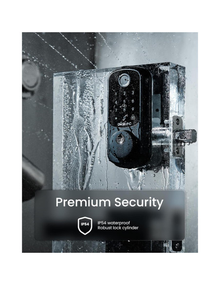 Cerradura Inteligente DESLOC B200 con Huella Dactilar y Manijas