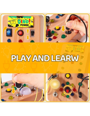 Tablero Ocupado Montessori Shantou Chijia LED 20x11 cm