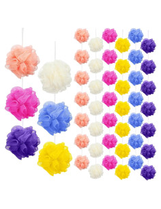 50 Esponjas de Baño Exfoliantes Siifert - 6 Colores Variados