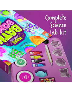 Kit de fabricación de bombas de baño Dan&Darci - 35 piezas 2