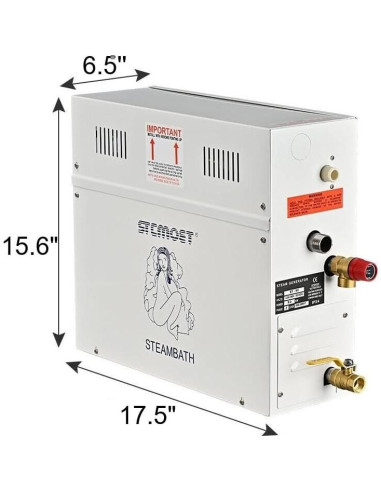 Generador de Vapor DC HOUSE 9KW 220V para Sauna Spa
