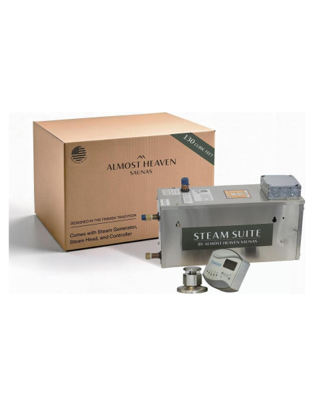 Suite de Vapor Casi Cielo con Controlador y Cabeza de Vapor