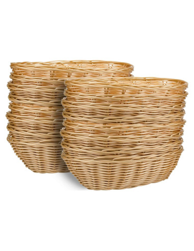 Cestas Ovaladas Yesland 16 Piezas Almacenamiento Cocina