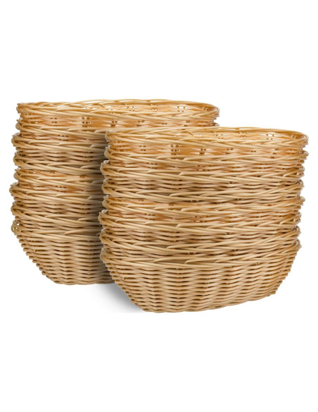 Cestas Ovaladas Yesland 16 Piezas Almacenamiento Cocina