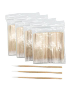 Hisopos de Algodón BlingKingdom 400pcs Punta Pequeña