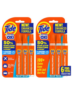 Bolígrafo Quitamanchas Tide To Go - Portátil, 2 Unidades