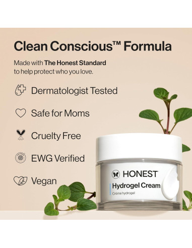 Crema Hidrogel Honest Beauty 16.9 ml con Ácido Hialurónico
