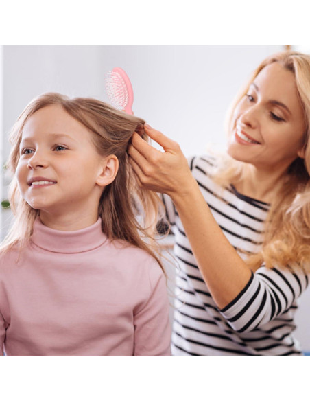 Mini Cepillos de Pelo Húmedo LVYOUIF - Paquete de 4 Unidades