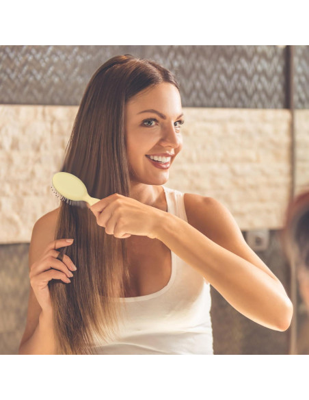 Mini Cepillos de Pelo Húmedo LVYOUIF - Paquete de 4 Unidades