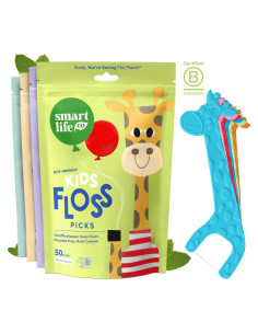 Hilos Dentales Biodegradables SmartLifeco para Niños 200 Unidades