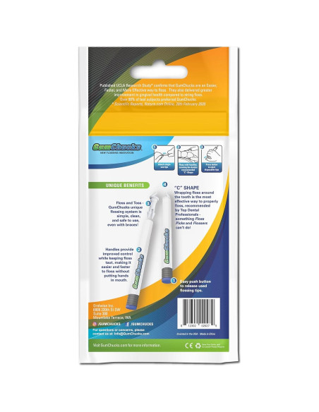 Hilo Dental Ortodóntico Oralwise - 30 Puntas para Frenos