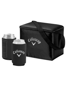 Bolsa Térmica Callaway con Koozies Magnéticos, Negro