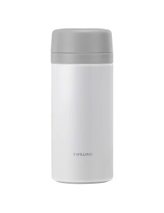 Botella Infusora de Té ZWILLING Thermo 420ml Plata-Blanco
