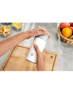 Botella Infusora de Té ZWILLING Thermo 420ml Plata-Blanco 2