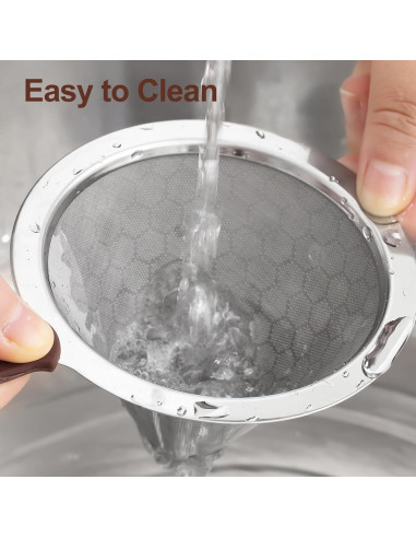 Goteador de Café MISETTO Acero Inoxidable 1-2 Tazas Reutilizable