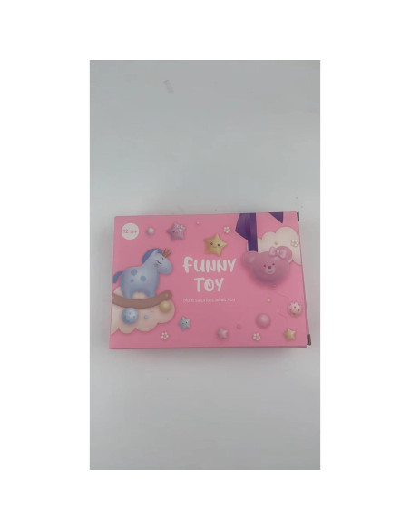 Juguete Sensorial de Caja de Tejido USRELA para Bebés 6-12 Meses