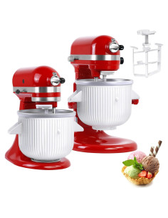 Accesorio para Hacer Helados KITOART 2L para KitchenAid
