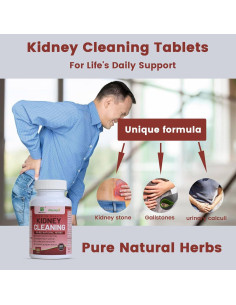 Tabletas de Limpieza de Riñones Wansongtang - 60 Unidades 2