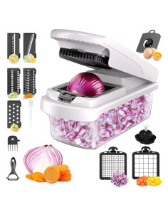 Picador de Verduras Multifuncional GYH&GXR 7 Cuchillas 0.67 kg