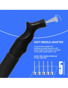 Bomba de Pelotas SPORTBIT - Inflador Manual para Deportes 2