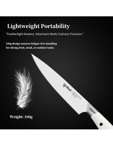 Cuchillo de Pelar 12.7 cm IGNITED CUTLERY Acero Inoxidable