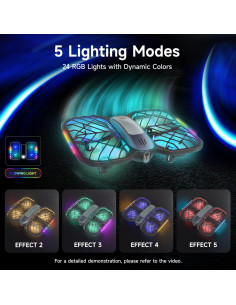 Drone UranHub M10C RC con Cámara 720P y 2 Baterías 2