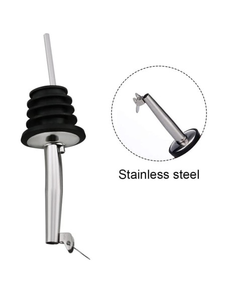 3 Tapones Vertedores Automáticos DALIweigo para Botellas