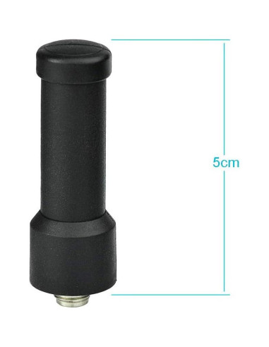 Antena UHF 400-470MHz Bingfu SMA Femenina Paquete de 2